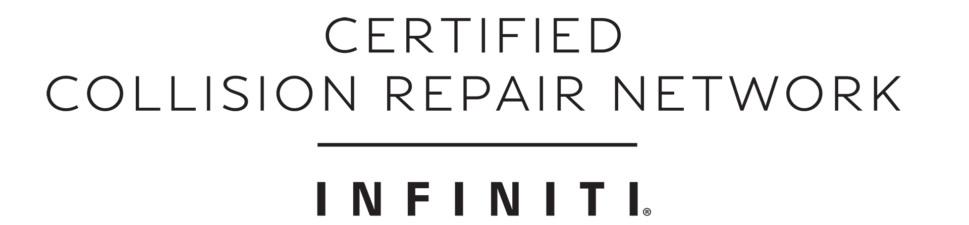 Century 1st Infiniti Certified Collision Repair Network certification