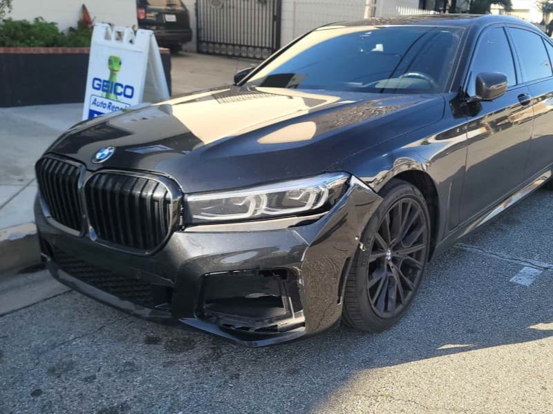 Century 1st Auto Body project on 2022 BMW 7 Series